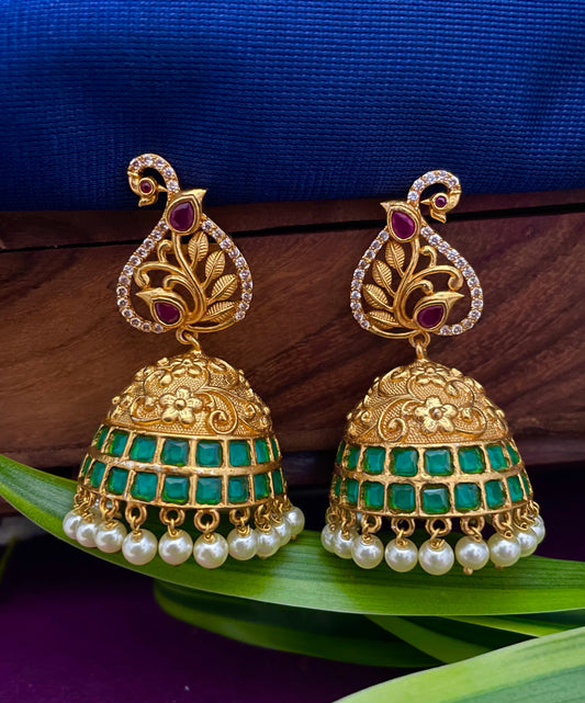 MATTE FINISH JHUMKAS - FJS 601005