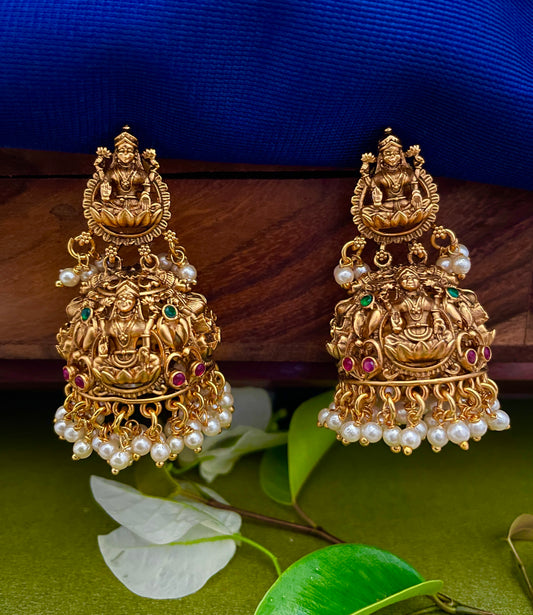 MATTE FINISH JHUMKAS - FJS 601006