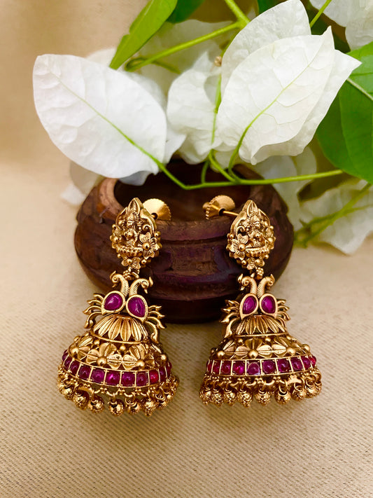 MATTE FINISH JHUMKAS - FJS 601012