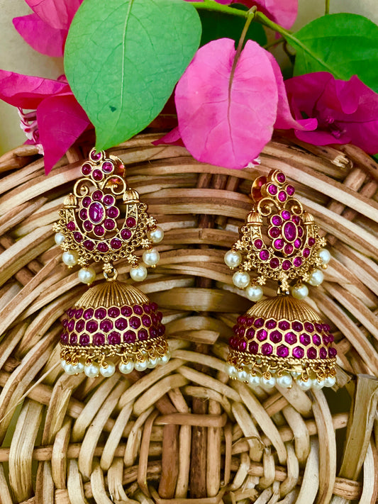 MATTE FINISH JHUMKAS - FJS 601014